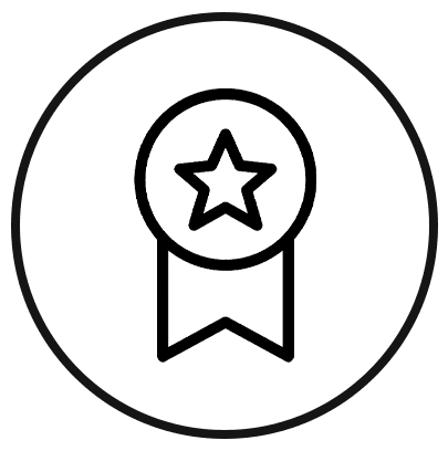 Icône d'une médaille.