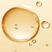 Image recadrée des bulles d'un sérum ou d'un liquide.